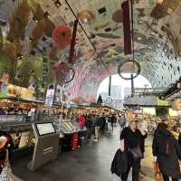 Markthal, the Market Hall in Rotterdam