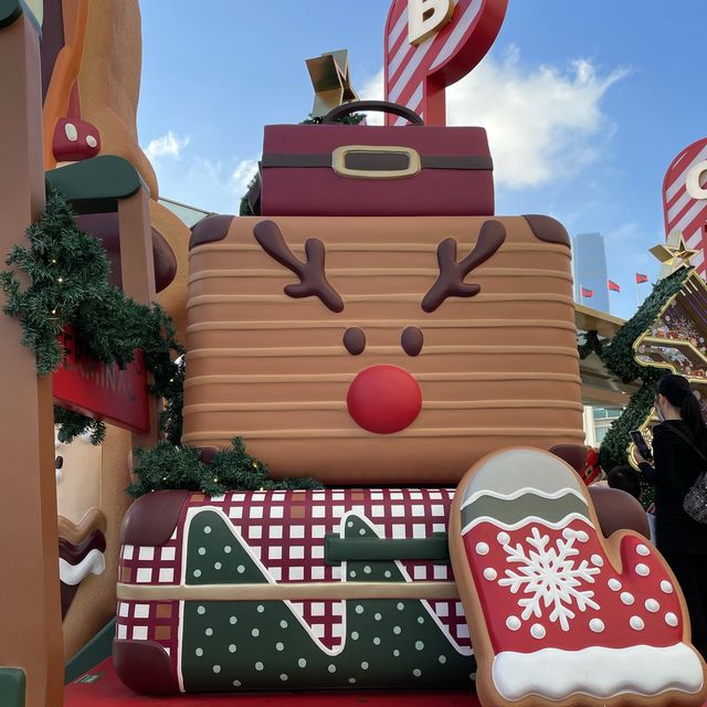 海港城慈善聖誕🎄倒數企鵝🐧裝修
