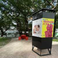 充滿藝術寧靜的小花園