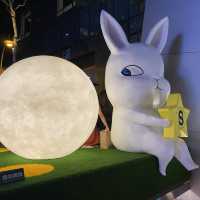 「Star．Moon．Bunny兔月星辰」中秋藝術裝置
