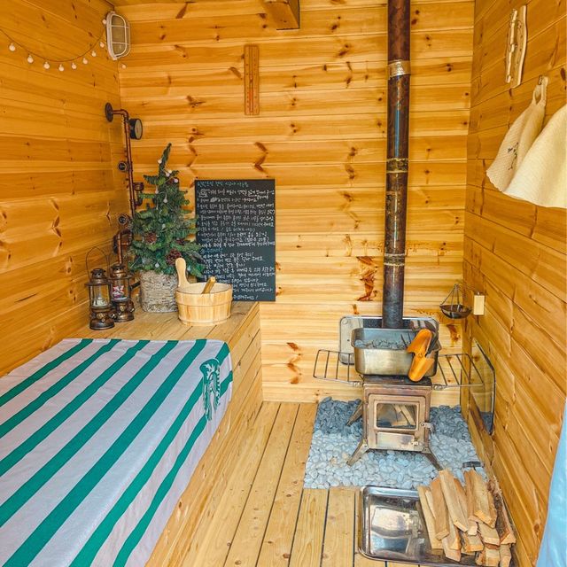 울산 캠핑느낌의 감성숙소, 세모집🏠