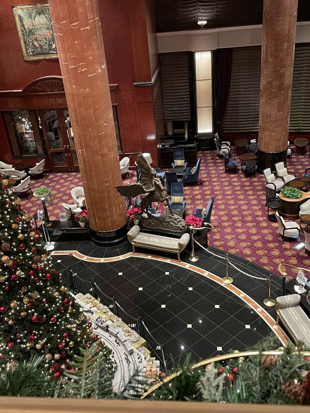 クリスマスシーズンのウェスティン東京
