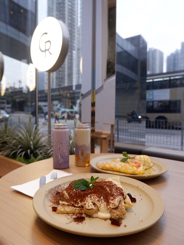 買一送一的可麗餅抵食