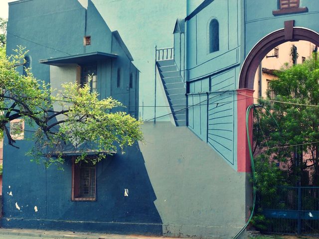 Beautiful Art District in Delhi, India 