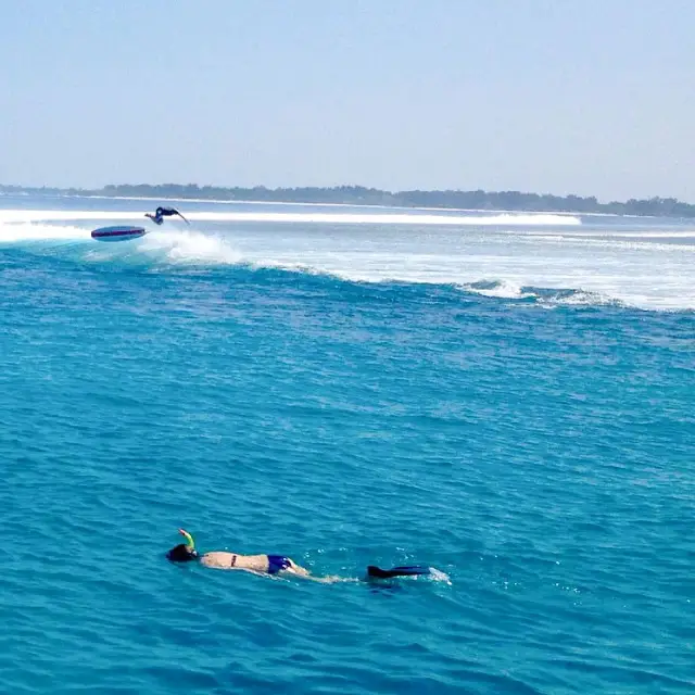 Beautiful beach,  ideal for beginner surfers!