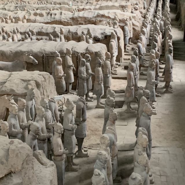 The Terra-cotta Warriors in Xi’an!