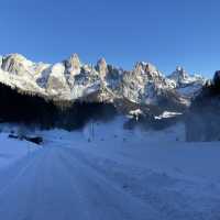 The perfect place on the Dolomites 