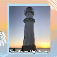 在浪漫燈塔NewHaven Lighthouse欣賞迷人的夕陽