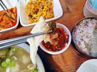 포방터 시장 맛집. 어머니와 아들