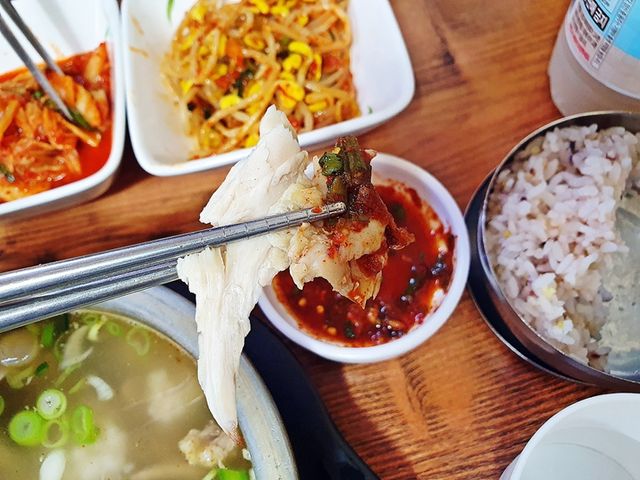 포방터 시장 맛집. 어머니와 아들