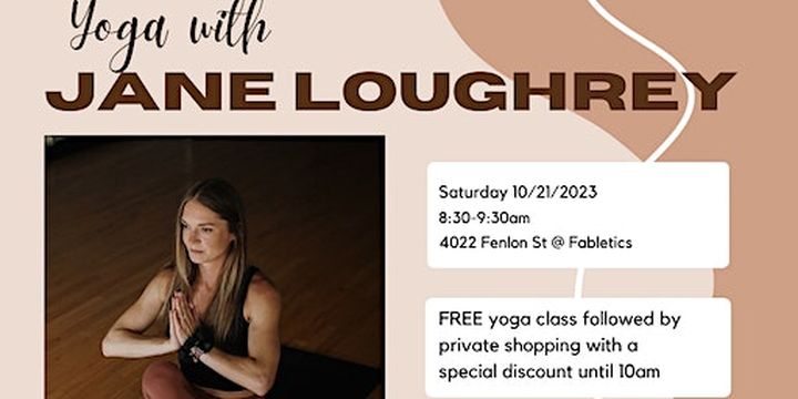 Yoga with Jane Loughrey | 4022 Fenlon St