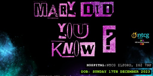 Mary Did You Know Production | New Testament Church Of God Ilford