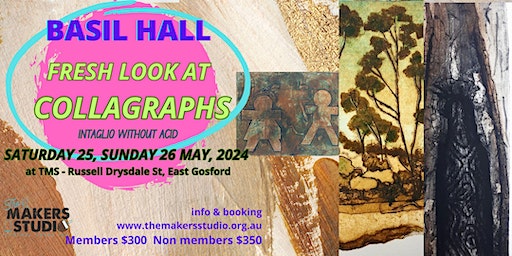 A Fresh Look at Collographs | The Makers Studio Central Coast Inc.