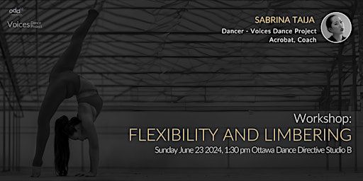 Workshop - Flexibility and Limbering | Ottawa Dance Directive