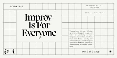 Improv is for Everyone | b23