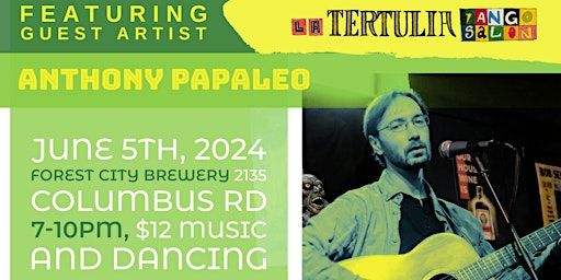 La Tertulia Tango Salon ft. Anthony Papaleo | Forest City Brewery