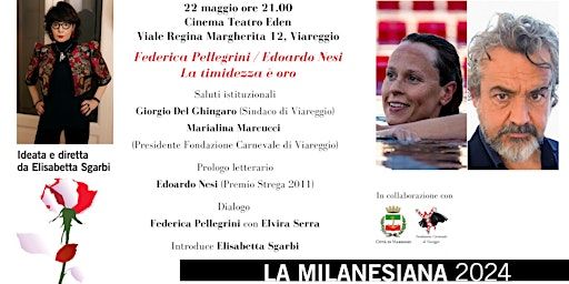 LA TIMIDEZZA È ORO - FEDERICA PELLEGRINI / EDOARDO NESI | Cinema Teatro Eden