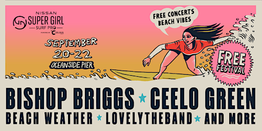 Nissan Super Girl Pro powered by CELSIUS Festival Market | Oceanside Pier