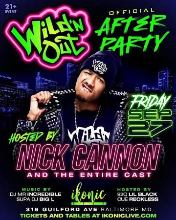Nick Cannon & Friends WildNOut Official After Party | Ikonic Live