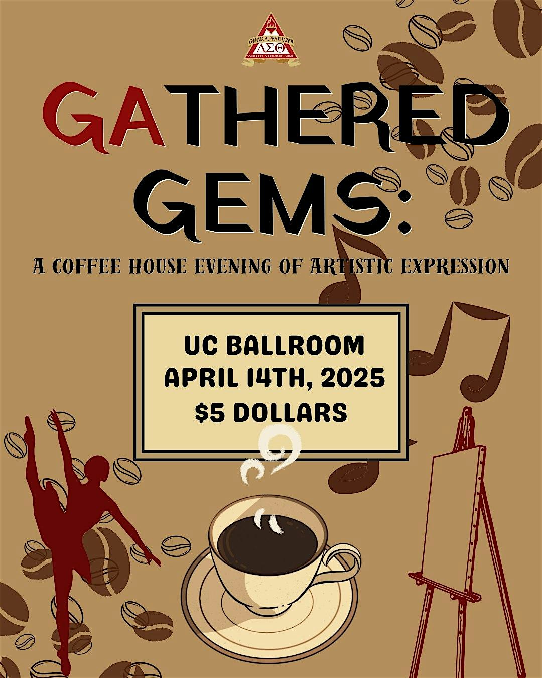 ΓΑthered Gems: A Coffee House Evening of Artistic Expression | Xavier University of Louisiana