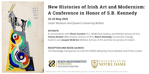 New Histories of Irish Art and Modernism: S.B. Kennedy Conference | Ulster Museum and Queen's University Belfast