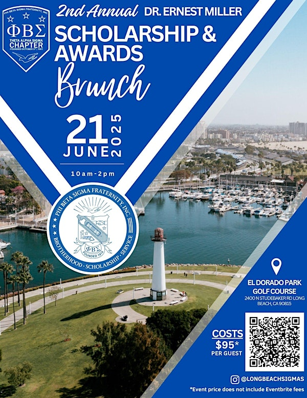 2nd Annual Dr. Ernest Miller Scholarship & Awards Brunch | El Dorado Park Golf Course, North Studebaker Road, Long Beach, CA, USA