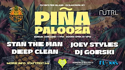 PINAPALOOZA 2025 "Sunday Flynnday" Edition | Flynn's Fire Island