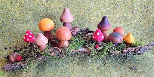 Wooden Woodland Shrooms! | Bodley Yard