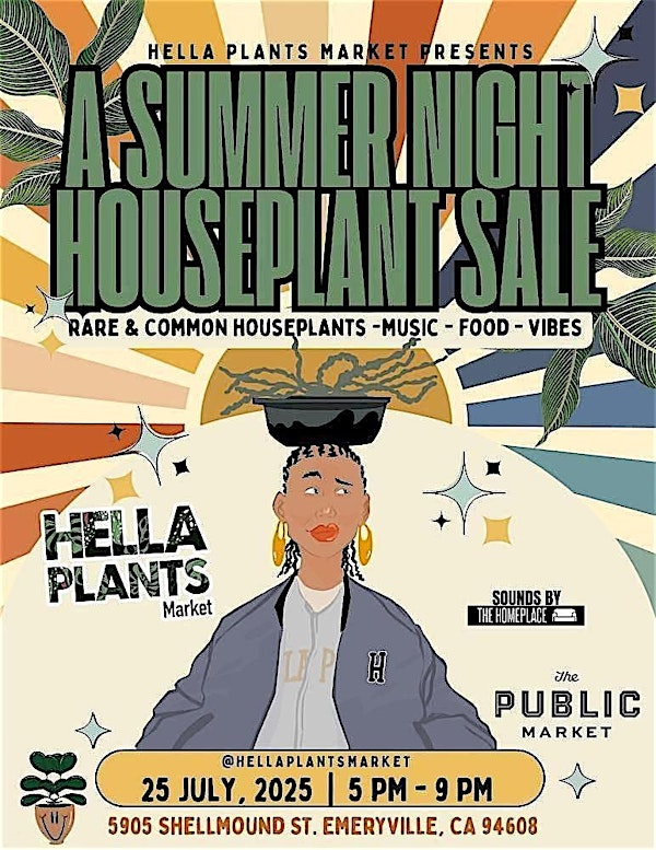 HELLA PLANTS NIGHT MARKET | 5905 Shellmound St