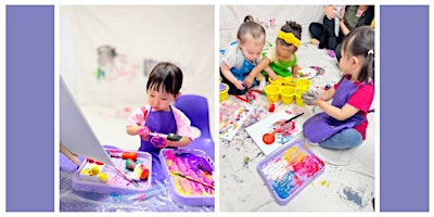 Tiny Art Play (Ages 1–2) – Drop-In Classes in Edmonton | Make Art Studio