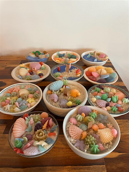 Beach Themed Candle Class at Cafe de Paris | Cafe de Paris