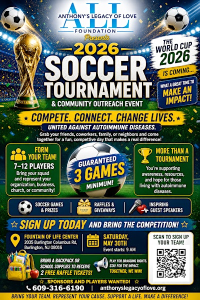 2026 Soccer Tournament and Community Outreach Event | Fountain of Life Center