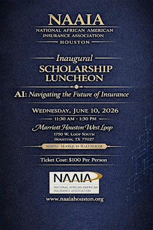 NAAIA Houston's Inaugural Scholarship Luncheon | Houston Marriott West Loop by The Galleria