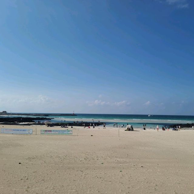 이쁜 바다 김녕 해수욕장