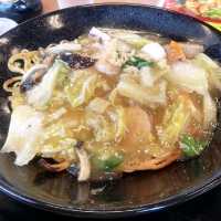 [福岡市]海鮮あんかけ焼きそばが😆クセになる✨「餃子の王将」