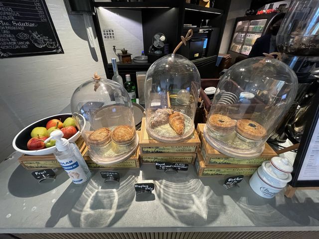 Upscale coffee house