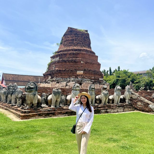 ศึกษาประวัติศาสตร์กรุงเก่า ที่วัดธรรมิกราช