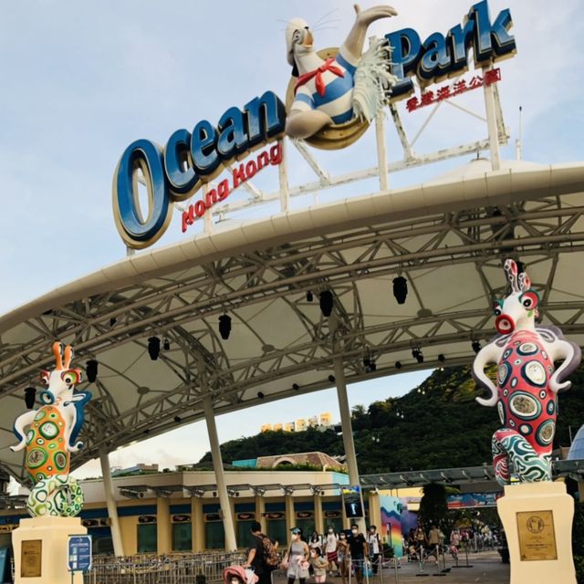 A theme park with more nature than artificial elements 