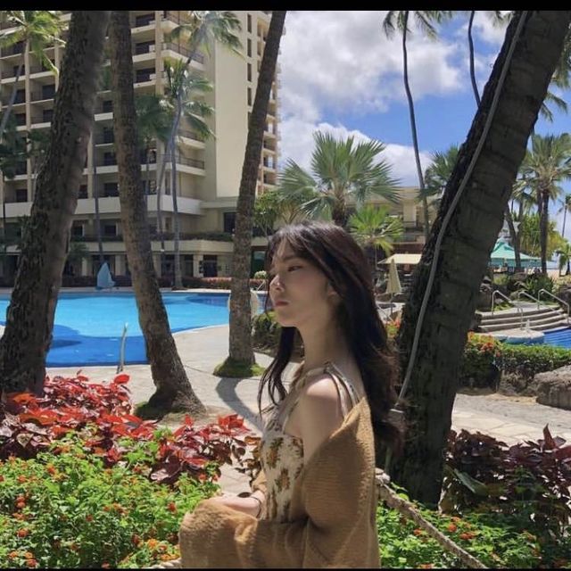 #인생사진 을호텔베란다에서 #hawaii