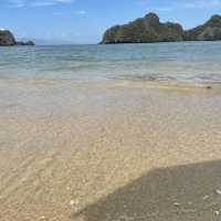 white sand in Langkawi!