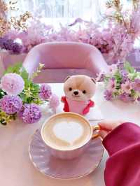 太子 | Purple Cafe | 打卡紫色花花咖啡店☕