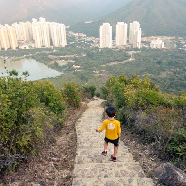 美不勝收的昂坪棧道