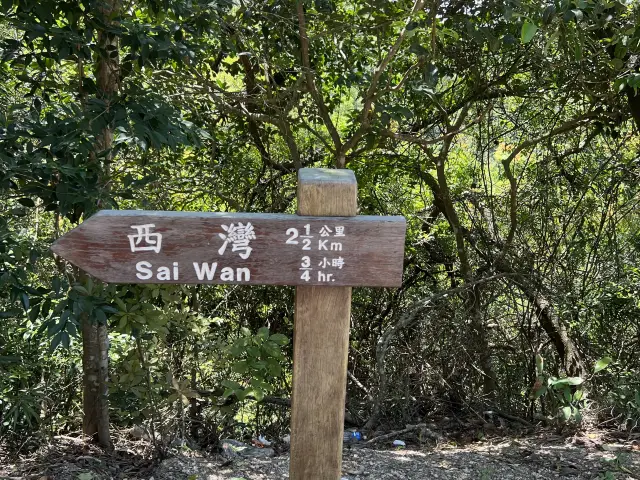 一峰四灣，遠眺香港第一險峰