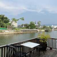 “ชงดี” คาเฟ่ริมแม่น้ำวิวดีสุดๆ 