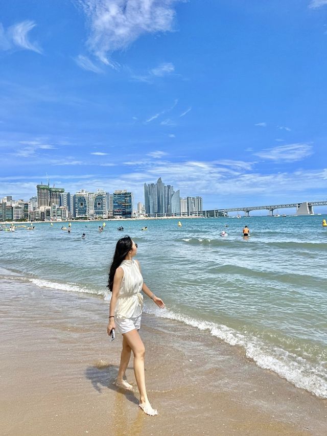 부산은 역시 광안리해수욕장!
