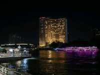 Iconsiam 夜景+音樂噴泉+小食車