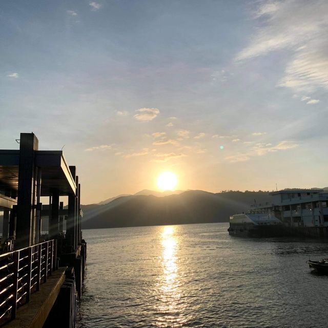 坪洲睇日落