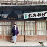 【群馬県】四万温泉街の街並み