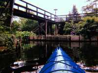 Kayaking in a little German town 🛶