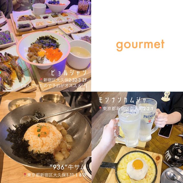 ˗ˏˋ 新宿・新大久保のおすすめスポット🔖 ˎˊ˗